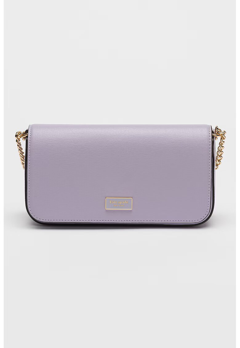 Kate Spade Geanta de piele cu bareta de umar cu clapa Serena - Lila