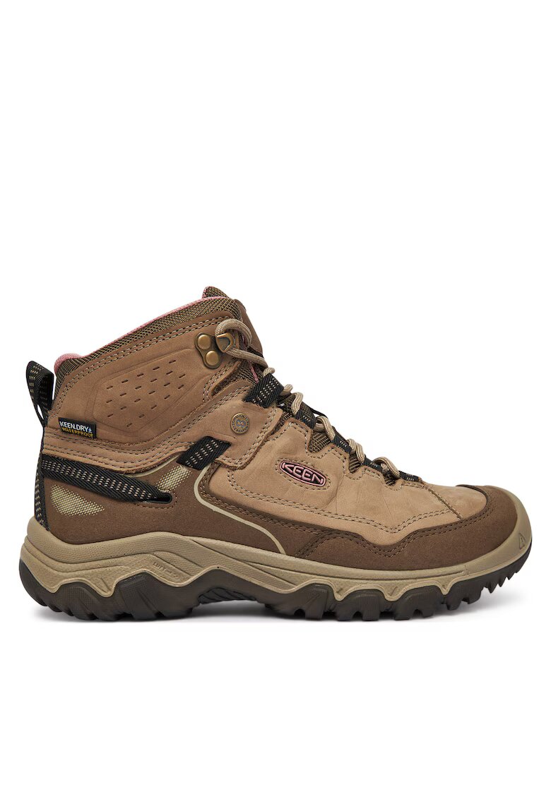 Keen Bocanci sport dama - Targhee IV - impermeabili - culoare maro - piele naturala