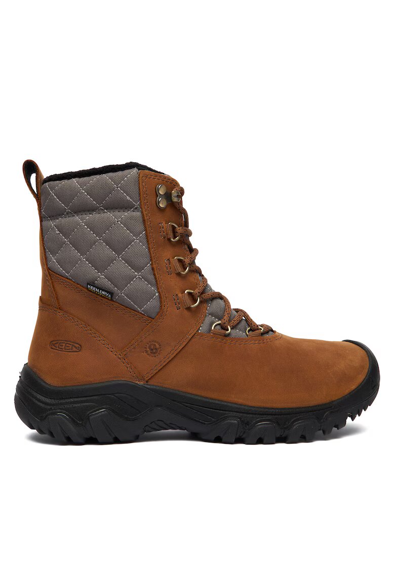 Keen Ghete dama Greta Boot II - piele naturala - maro