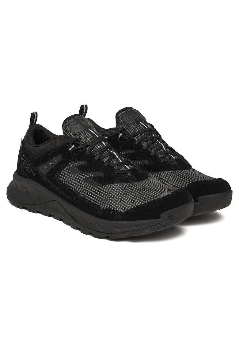 Keen Pantofi sport barbati - ghete trekking - piele naturala - negru