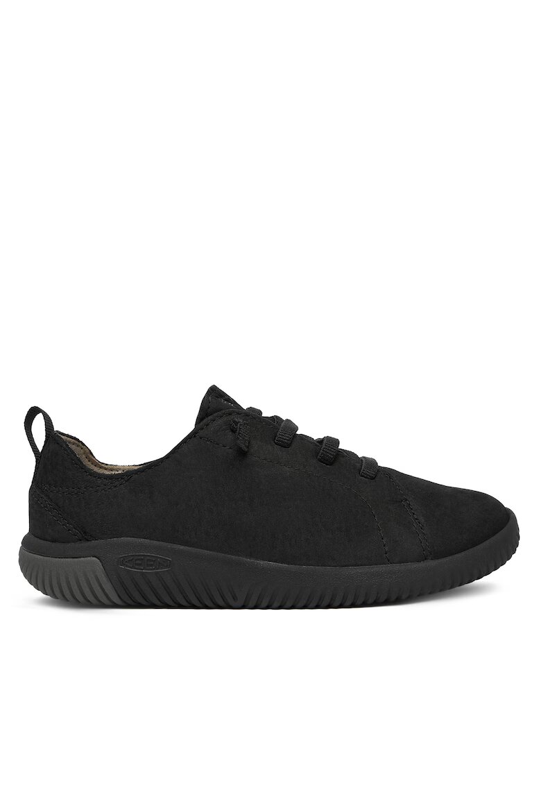 Keen Pantofi sport copii model Knx - piele naturala - negru