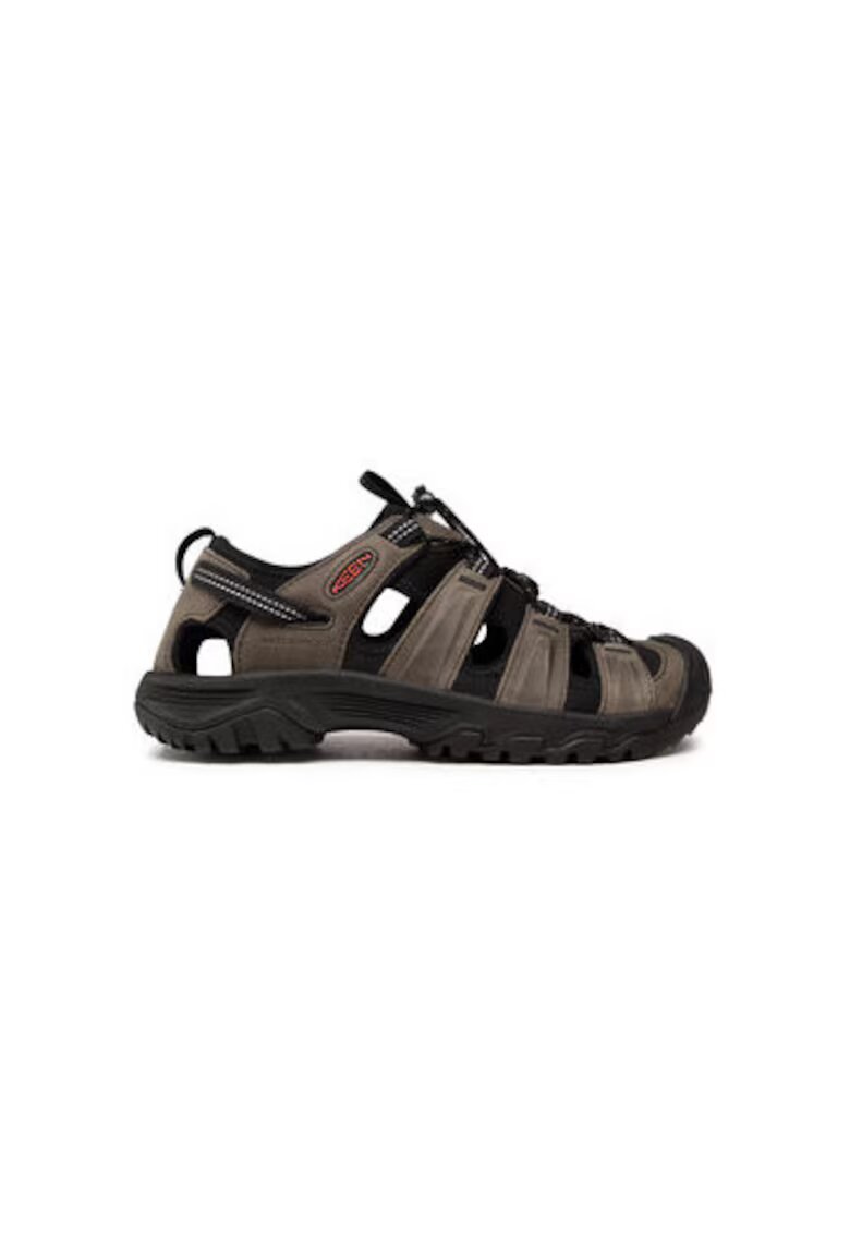 Keen Sandale barbati 1022428 - Piele naturala - Gri - Gri