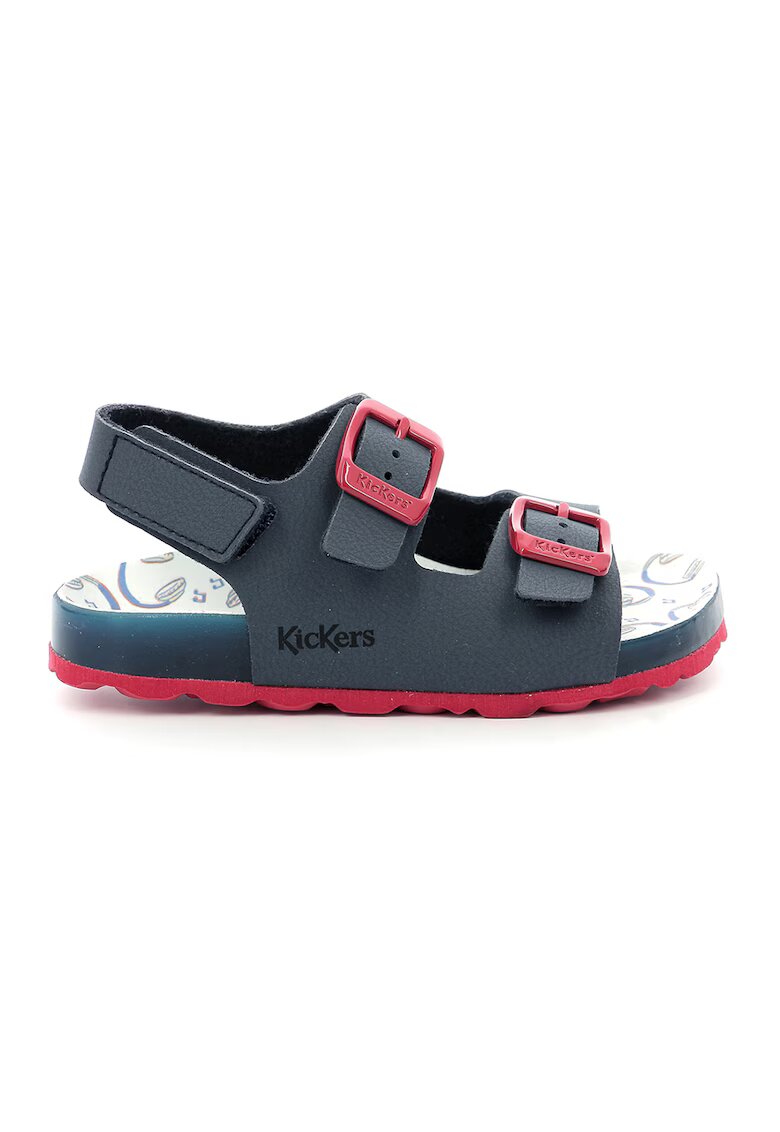 Kickers kids Kickers - Sandale cu velcro - Bleumarin