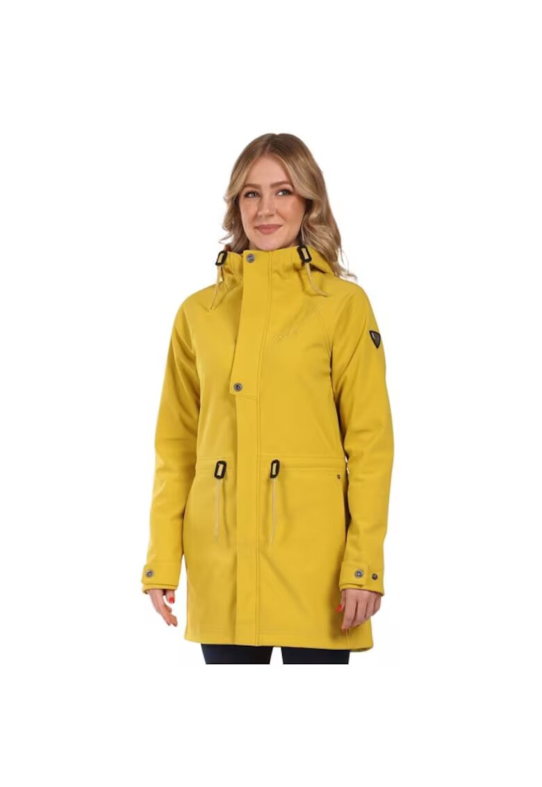 KILPI Geaca softshell Lasika - Galben - Femei -