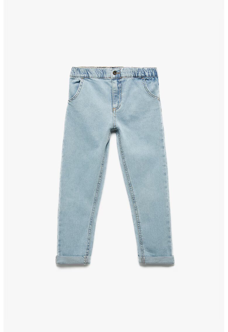 KOTON Blugi relaxed-fit cu buzunare - Albastru deschis