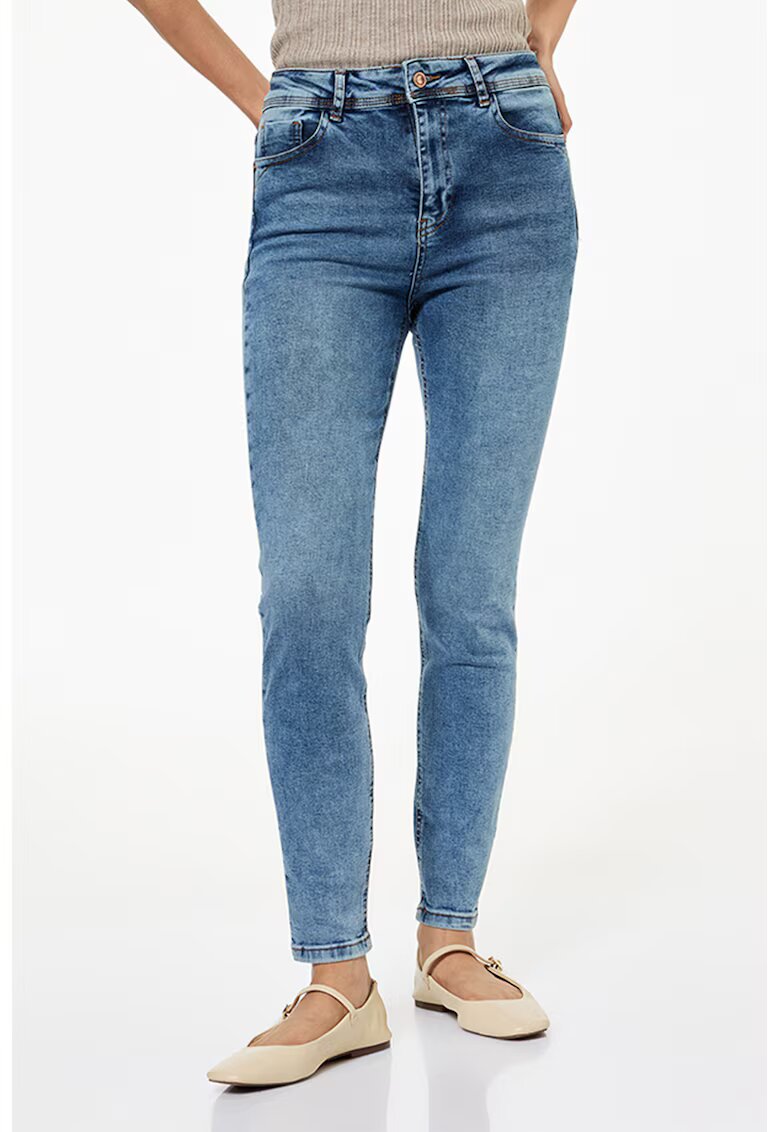 KOTON Blugi skinny Carmen - Albastru