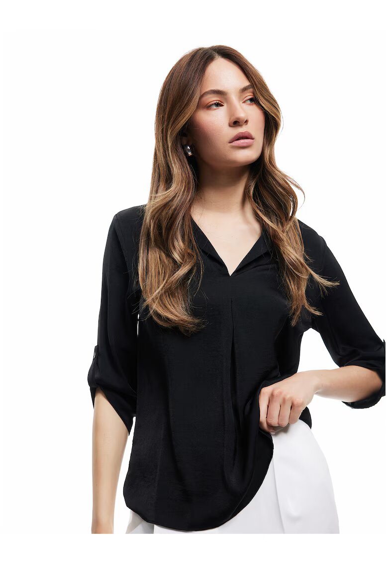 KOTON Bluza vaporoasa - Negru