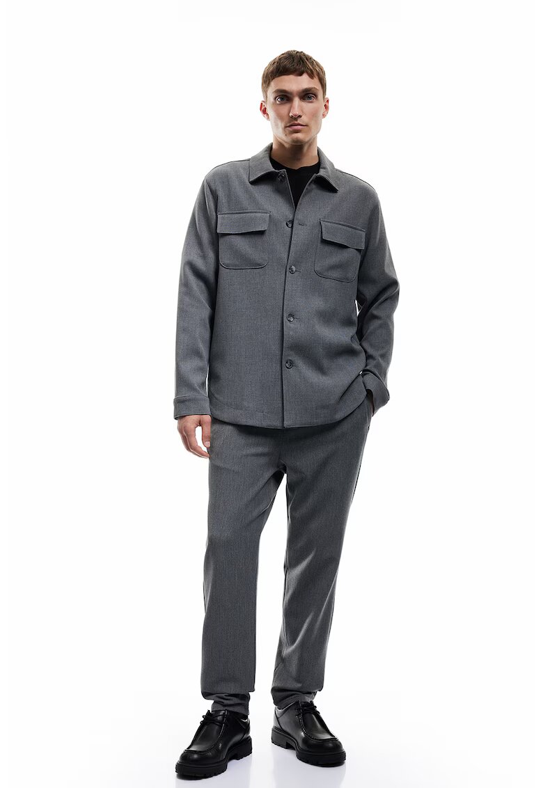 KOTON Pantaloni de trening relaxed fit - Gri inchis