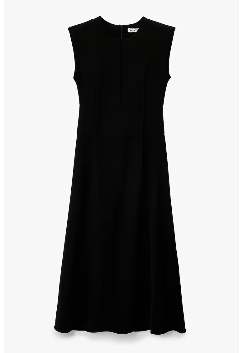KOTON Rochie midi fara maneci - Negru