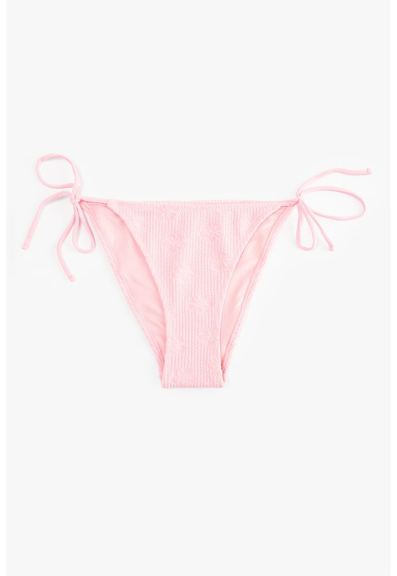 KOTON Slip cu model floral discret - Roz pal