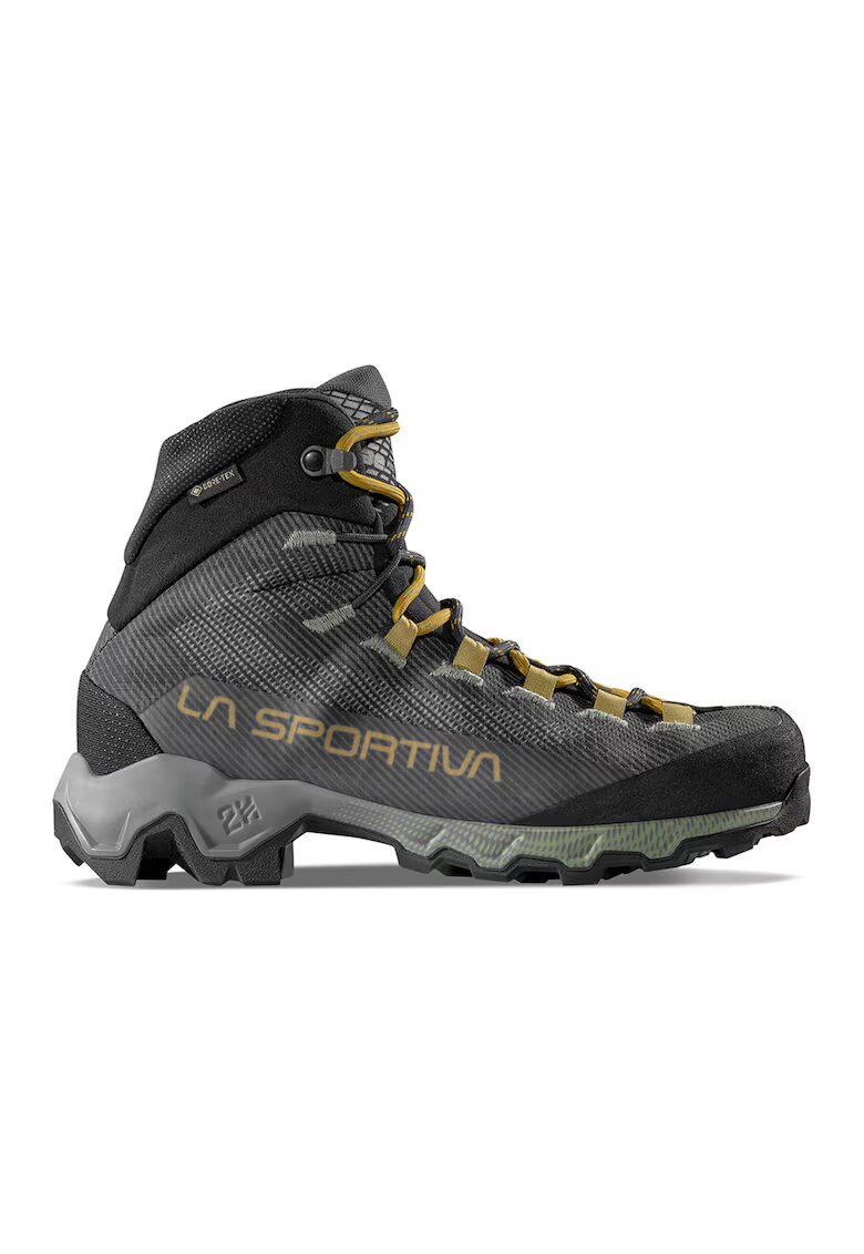 La Sportiva Ghete cu tehnologie Gore-Tex - pentru drumetii Aequilibrium GTX - Galben/Gri inchis