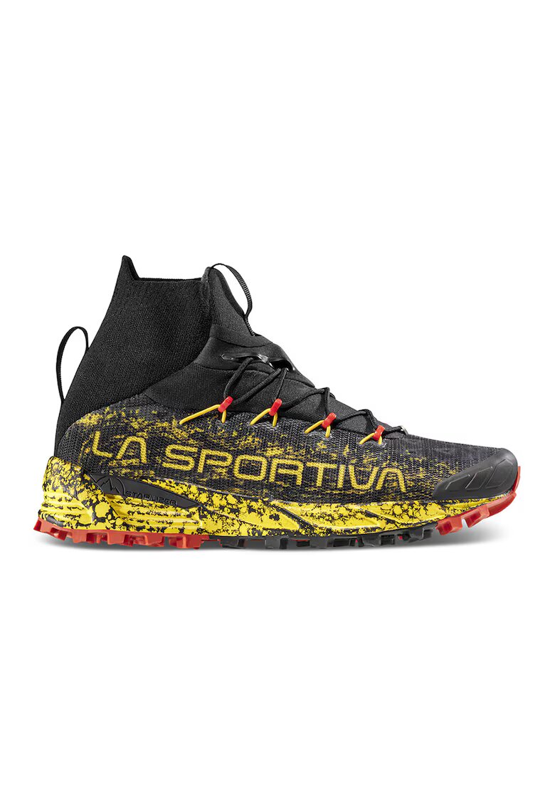 La Sportiva Pantofi slip-on Uragano cu tehnologie Gore-Tex - pentru alergare pe teren accidentat - Negru/Galben