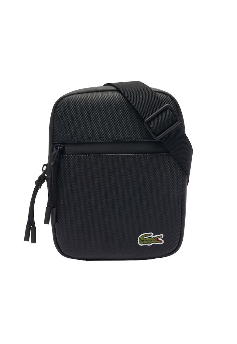 Lacoste Geanta crossbody cu buzunare - Negru