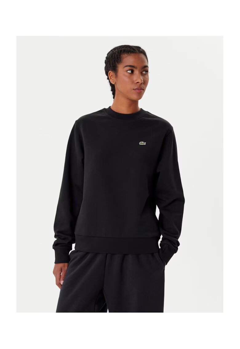 Lacoste Hanorac dama negru - textil