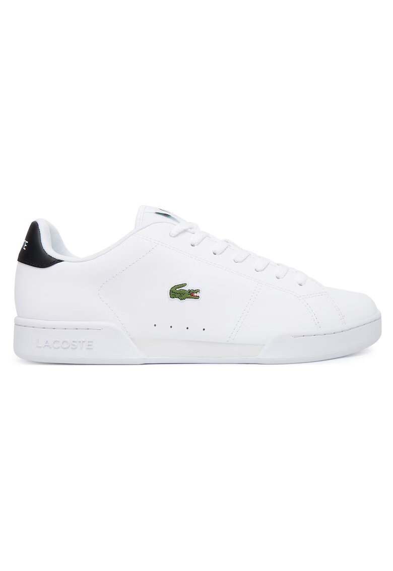 Lacoste Tenisi barbati Carnaby Cup - piele naturala - alb/negru -