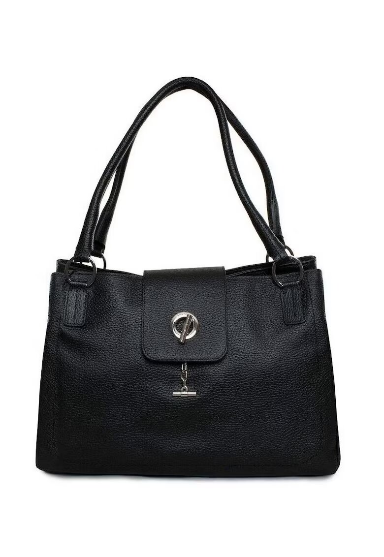 Lamarthe Geanta dama Crossbody LAM104 - Negru - 40 x 29 x 15 cm