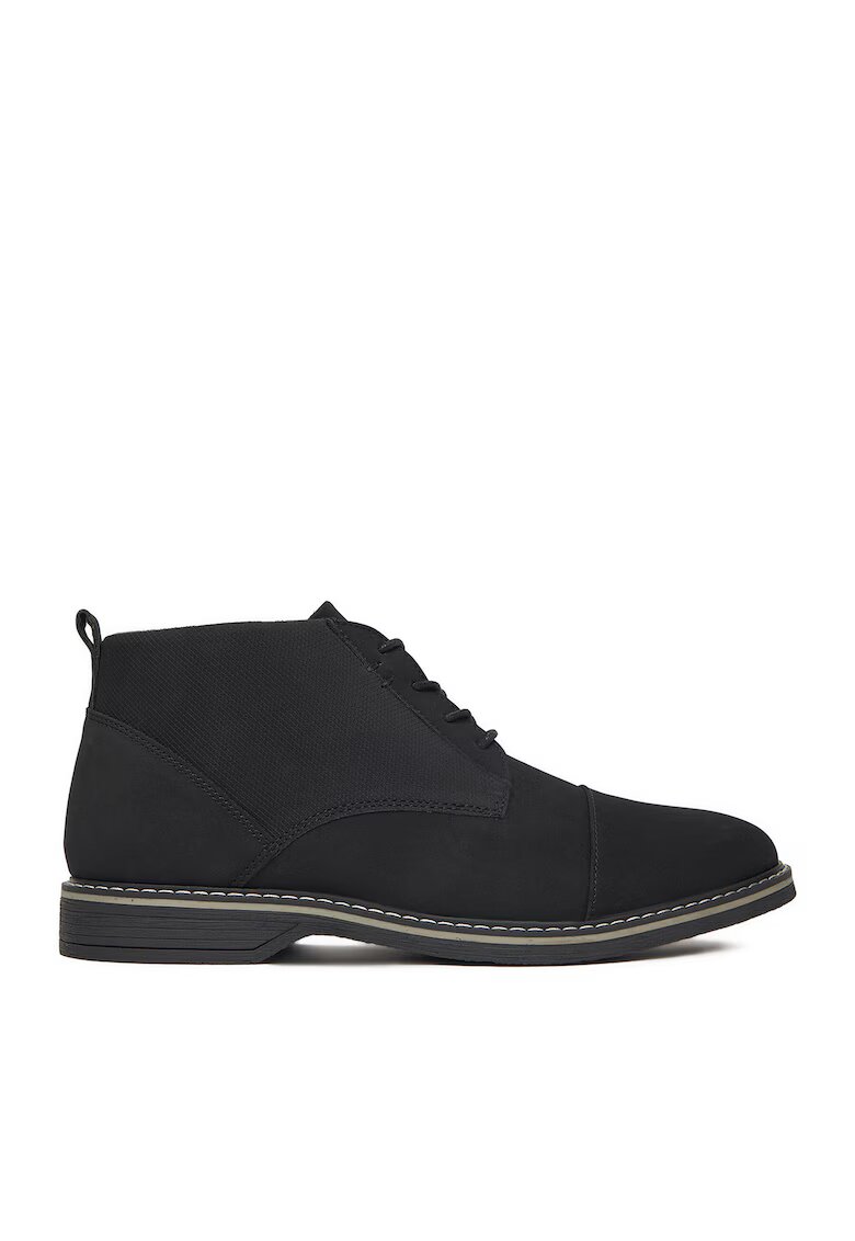 LANETTI Ghete barbati - negru - tesatura