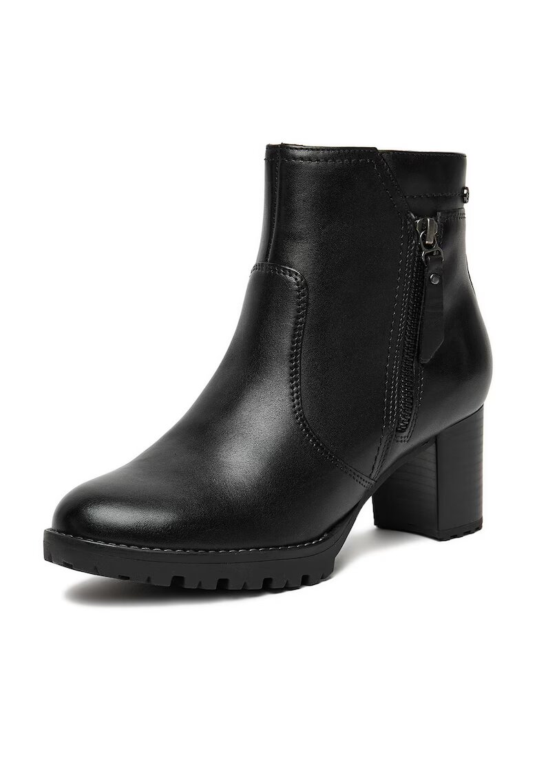 Lasocki Botine dama - piele naturala - negru - CEO-WB-LETICIA-01 - Negru