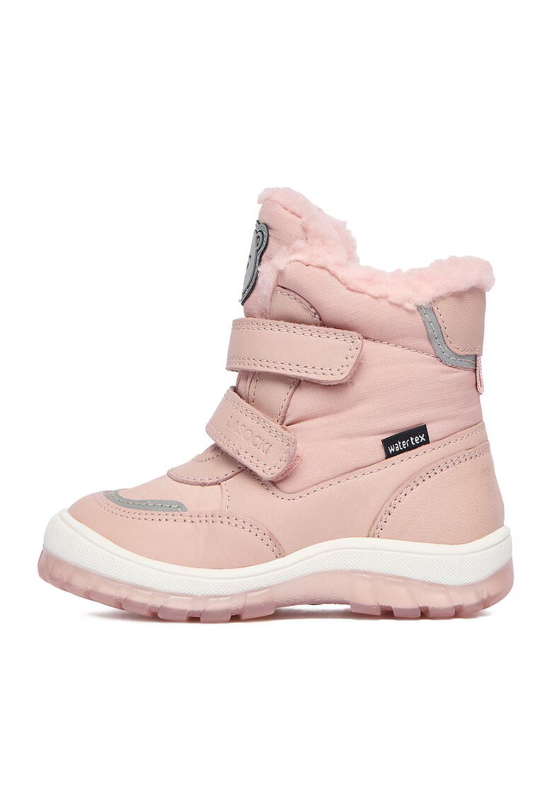 Lasocki Kids Ghete sport fete - piele naturala - roz/alb