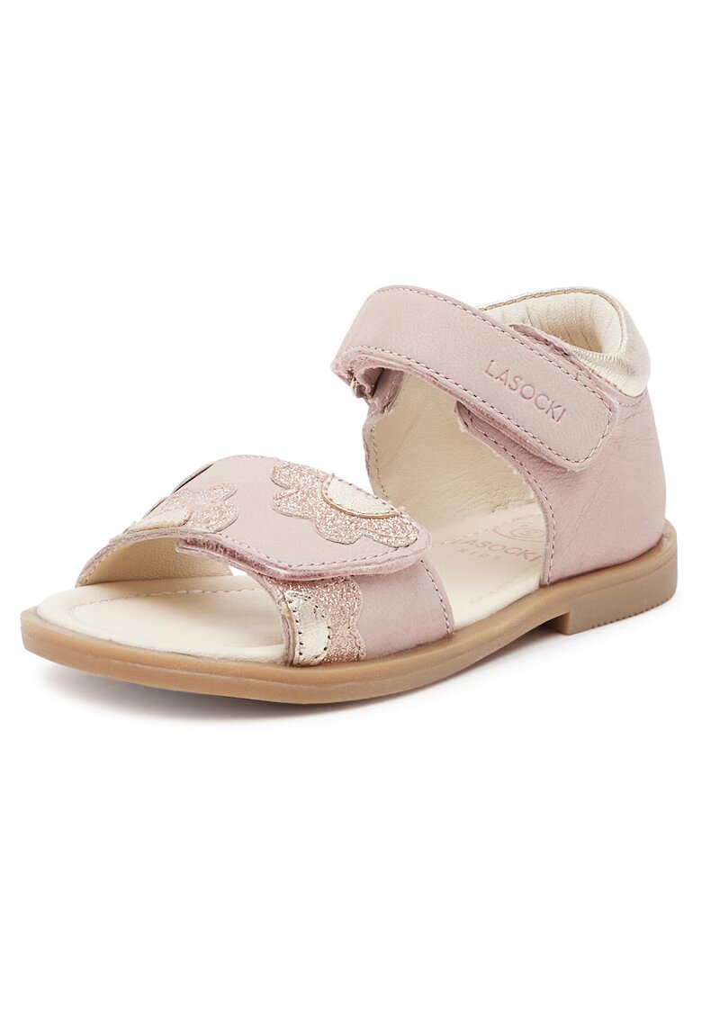 Lasocki Kids Sandale copii bej - piele naturala -