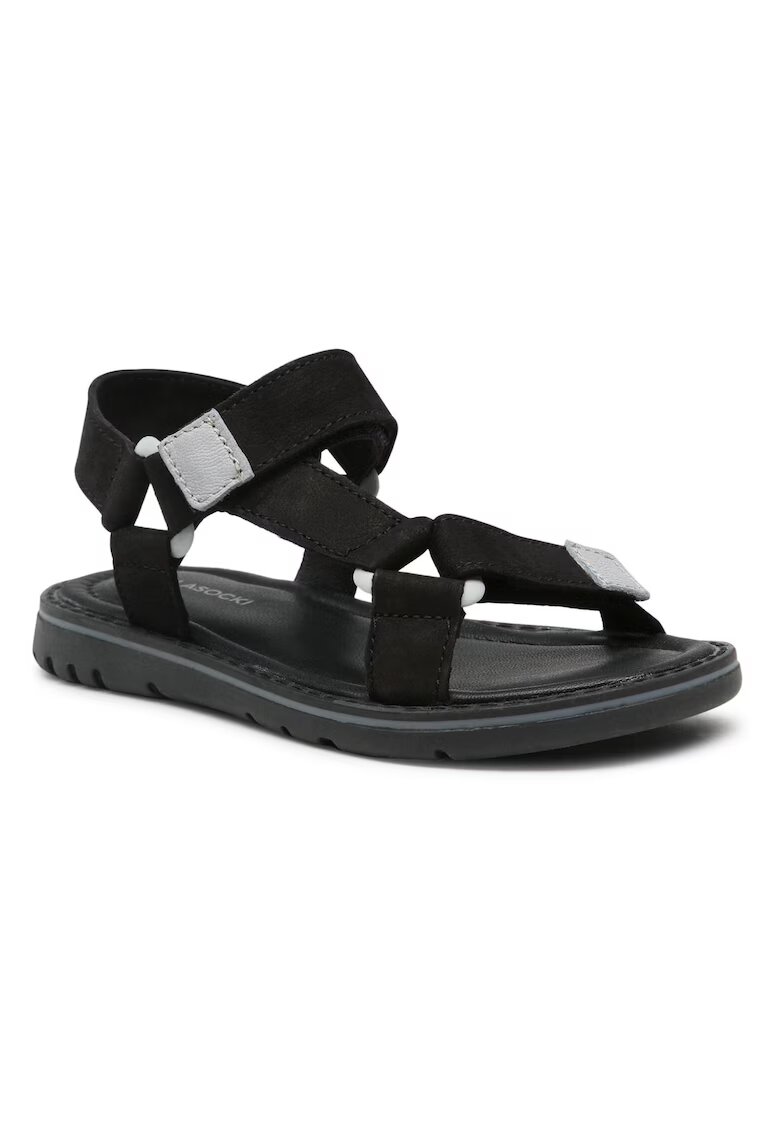 Lasocki Kids Sandale fata - Piele nabuc - Negru