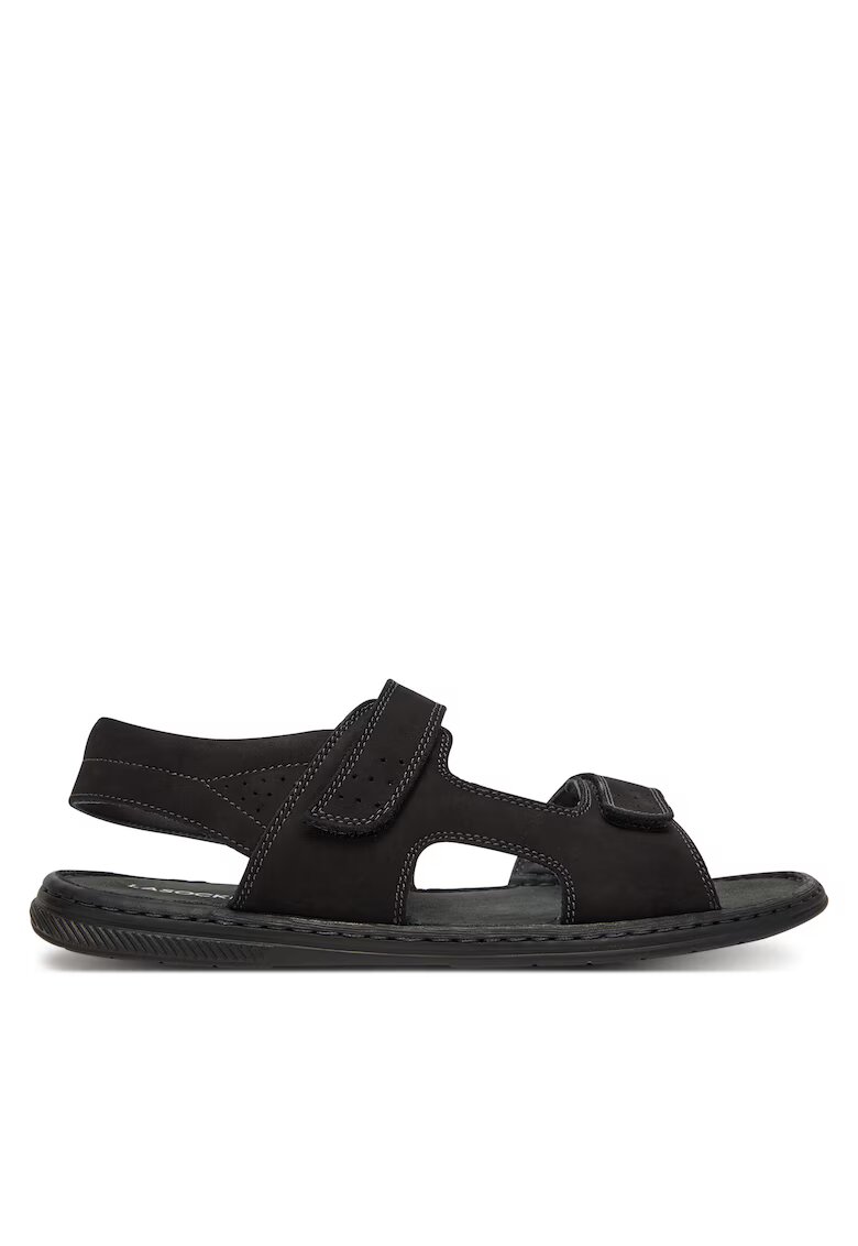 Lasocki Sandale barbati - CANTO-01 MI18 - piele naturala - negru