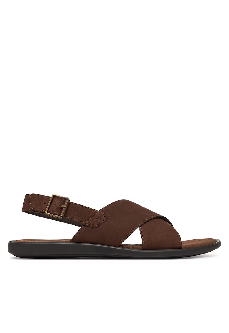 Lasocki Sandale barbati GRAZER-15 - piele naturala - maro