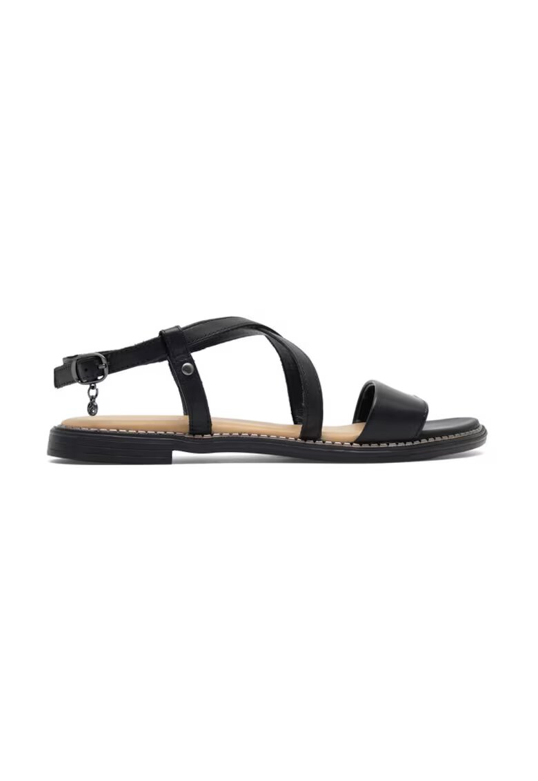 Lasocki Sandale dama - 590559 - Piele ecologica - Negru - Negru