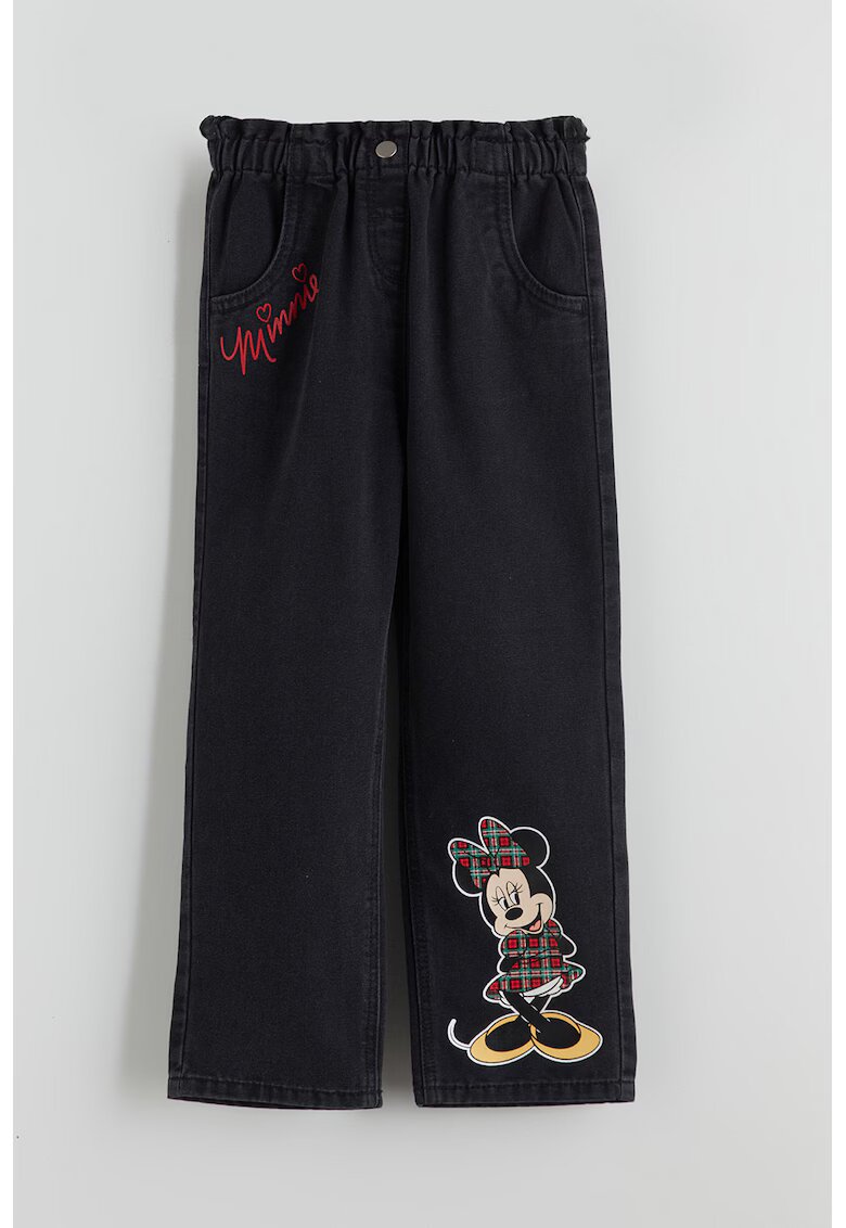 LC WAIKIKI Blugi cu Minnie Mouse - Rosu/Negru stins