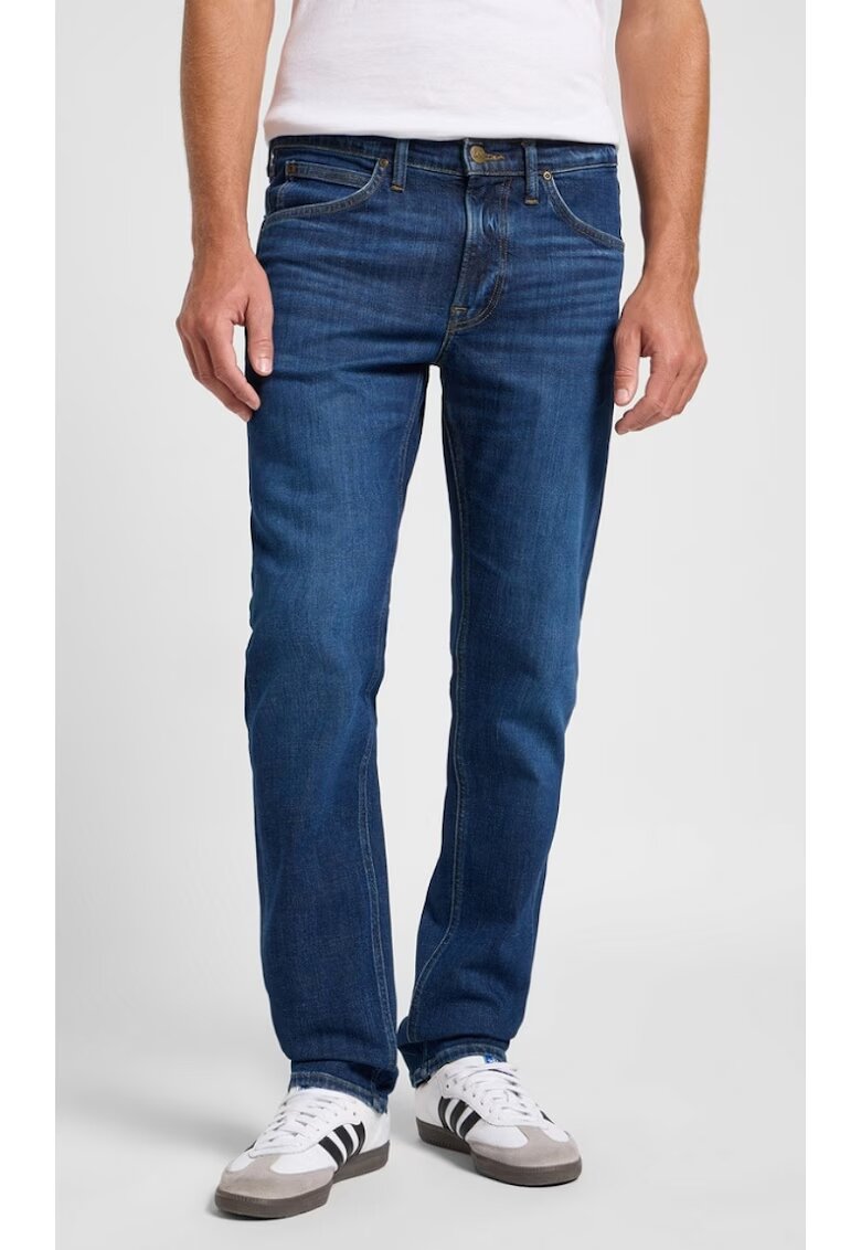 Lee Blugi barbatesti Daren ZIP FLY Stoney - bumbac/elastan - albastru