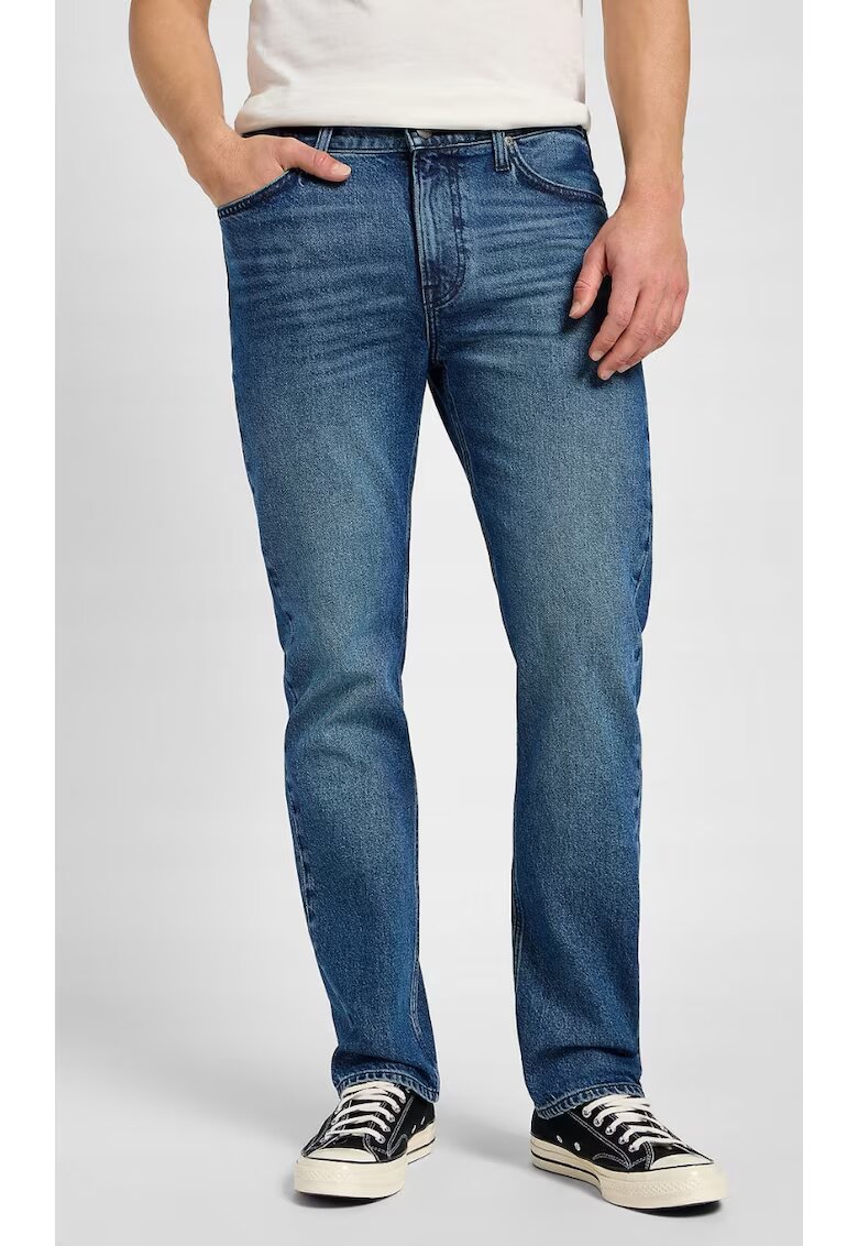 Lee Blugi barbatesti West Blue Abyss - bumbac/lyocell/elastan - albastru