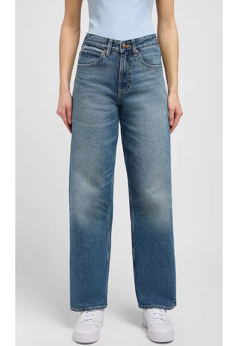 Lee Blugi dama Bumbac - Albastru Slim fit - Albastru