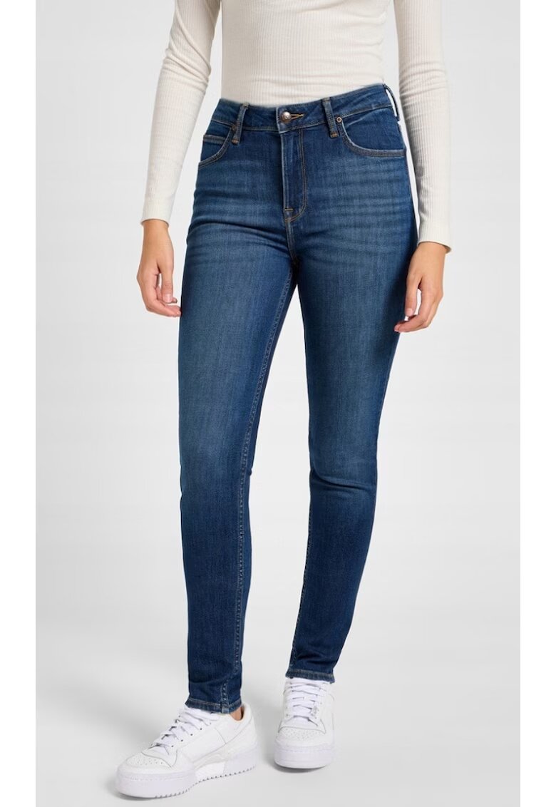 Lee Blugi dama - Bumbac - Slim fit - Albastru - 112354412 - Albastru