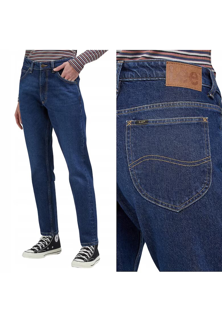 Lee Blugi dama Slim fit - albastru - bumbac - 7/8 -