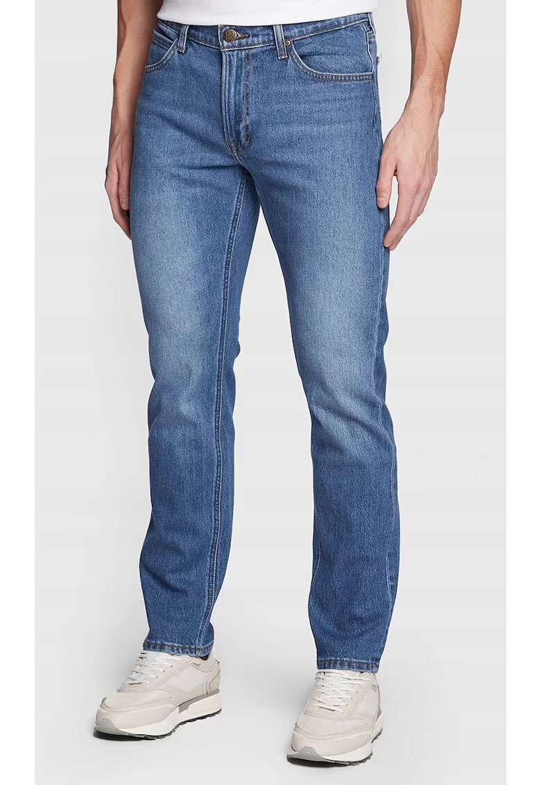 Lee Blugi Daren ZIP FLY - bumbac/elastan - albastru - Albastru