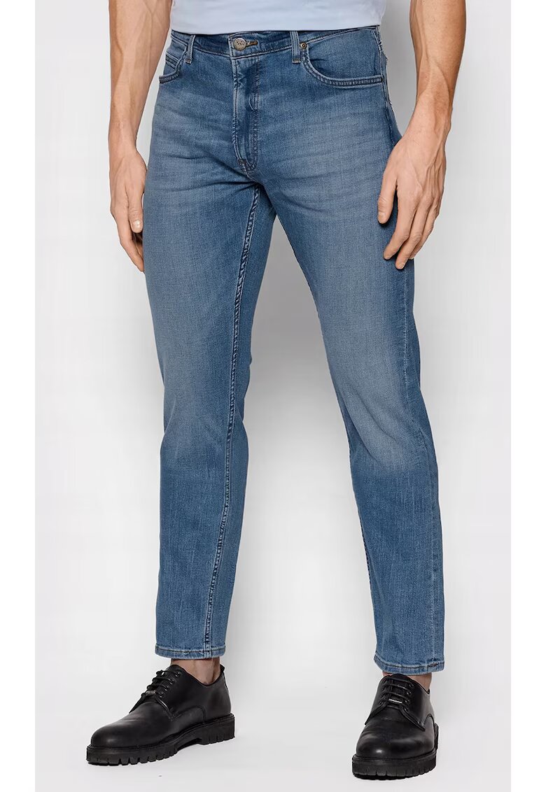 Lee Blugi Rider Slim - bumbac organic - albastri - din - Albastru