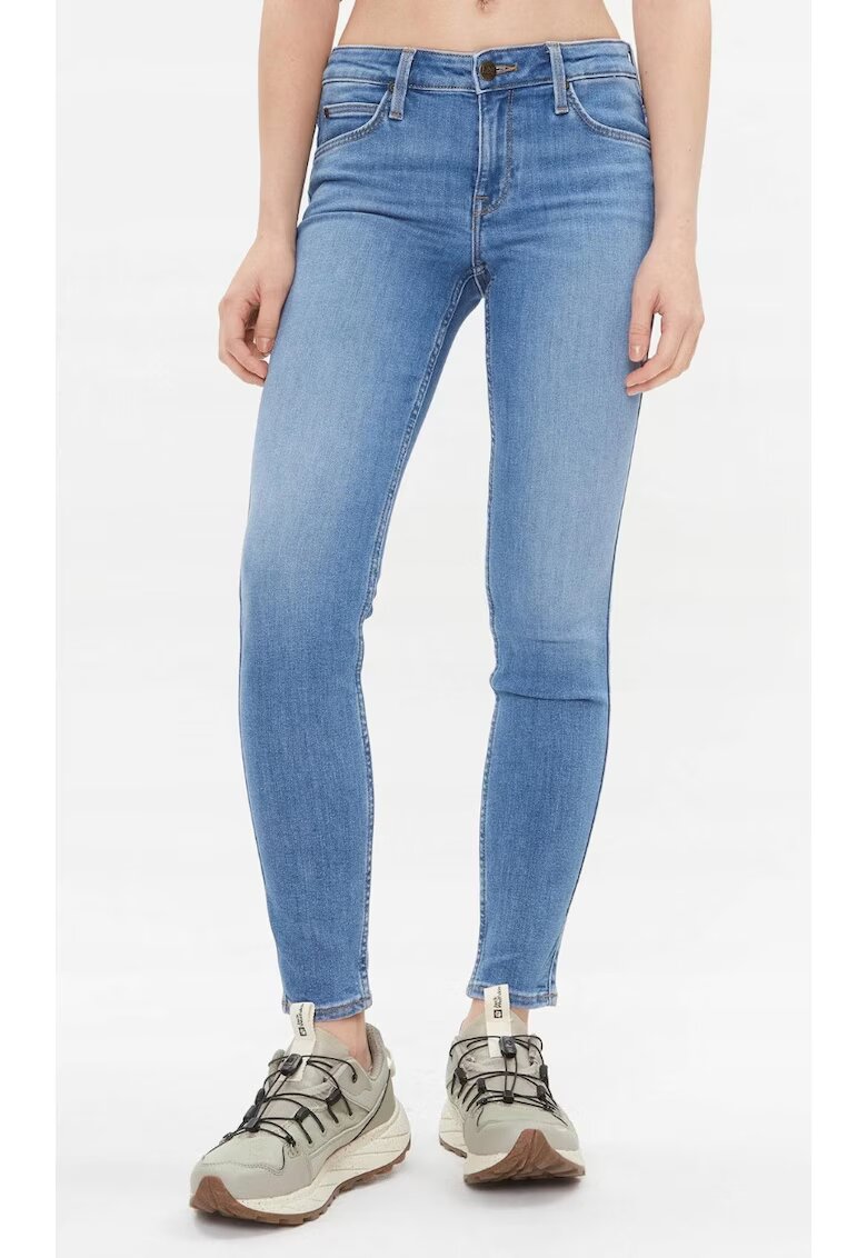 Lee Blugi skinny dama Scarlett Majestic - bumbac/lyocell/elastan - albastru