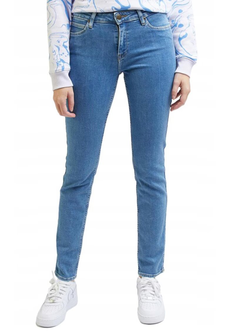 Lee Blugi slim dama ELLY - bumbac/lyocell/elastan - albastru