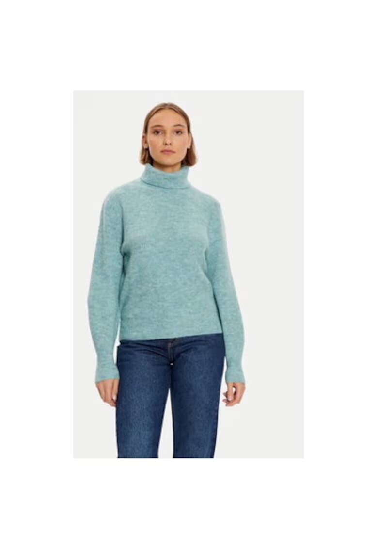 Lee Bluza dama - 304283994 - Poliester/Acril - Albastru - Albastru