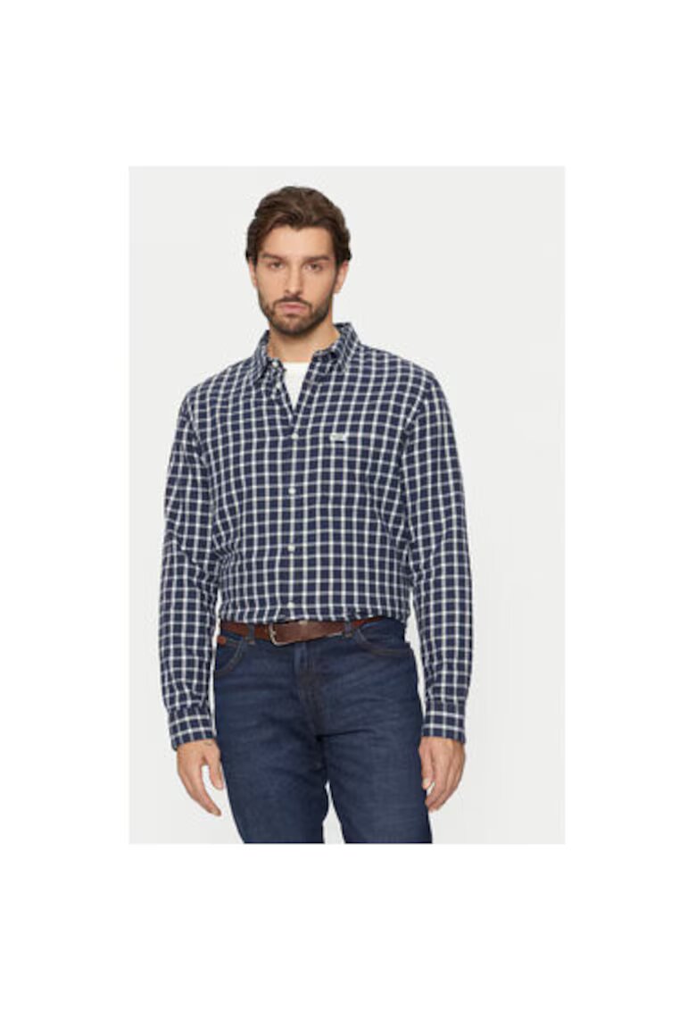 Lee Camasa barbati - 304986628 - Bumbac - Albastru - Albastru