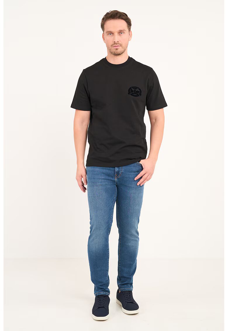 Lee Cooper Blugi slim fit cu talie medie - Albastru pastel