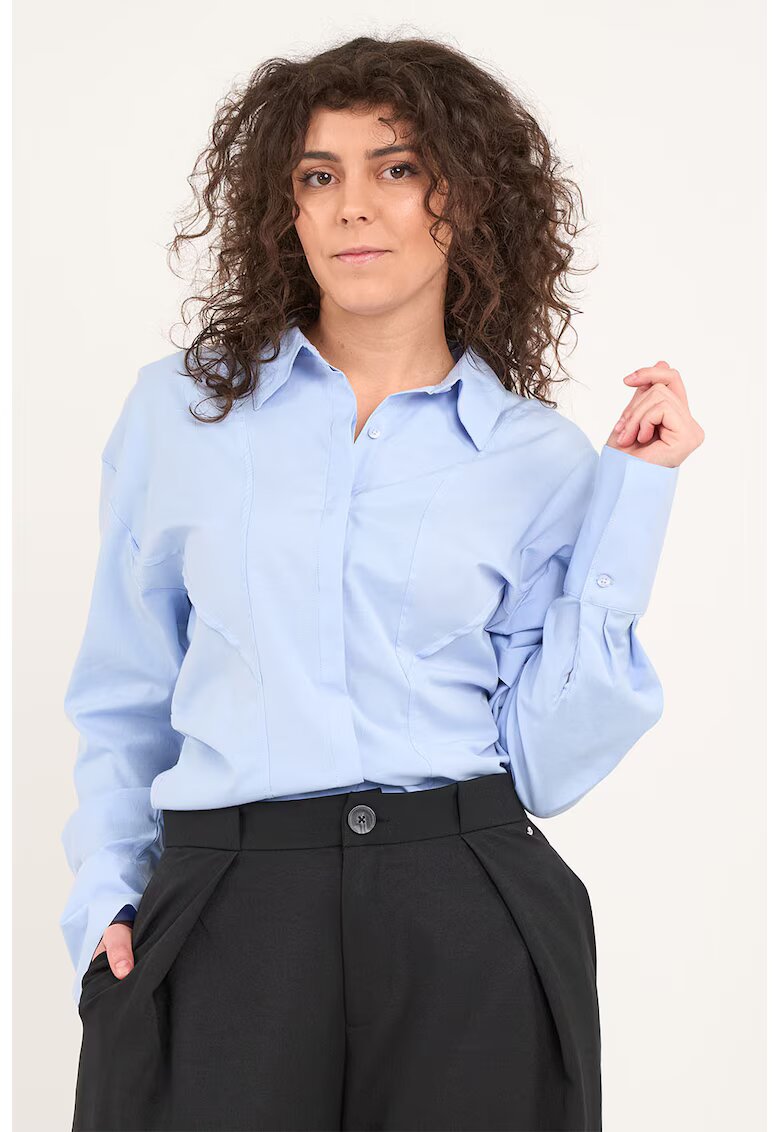 Lee Cooper Camasa regular fit cu guler clasic - Albastru deschis