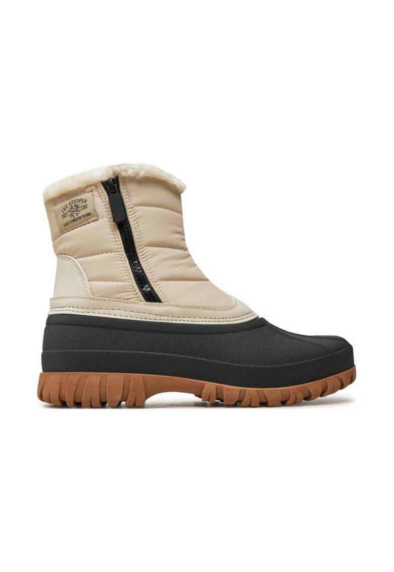 Lee Cooper Cizme dama - 22686 - Sintetic - Bej - Negru