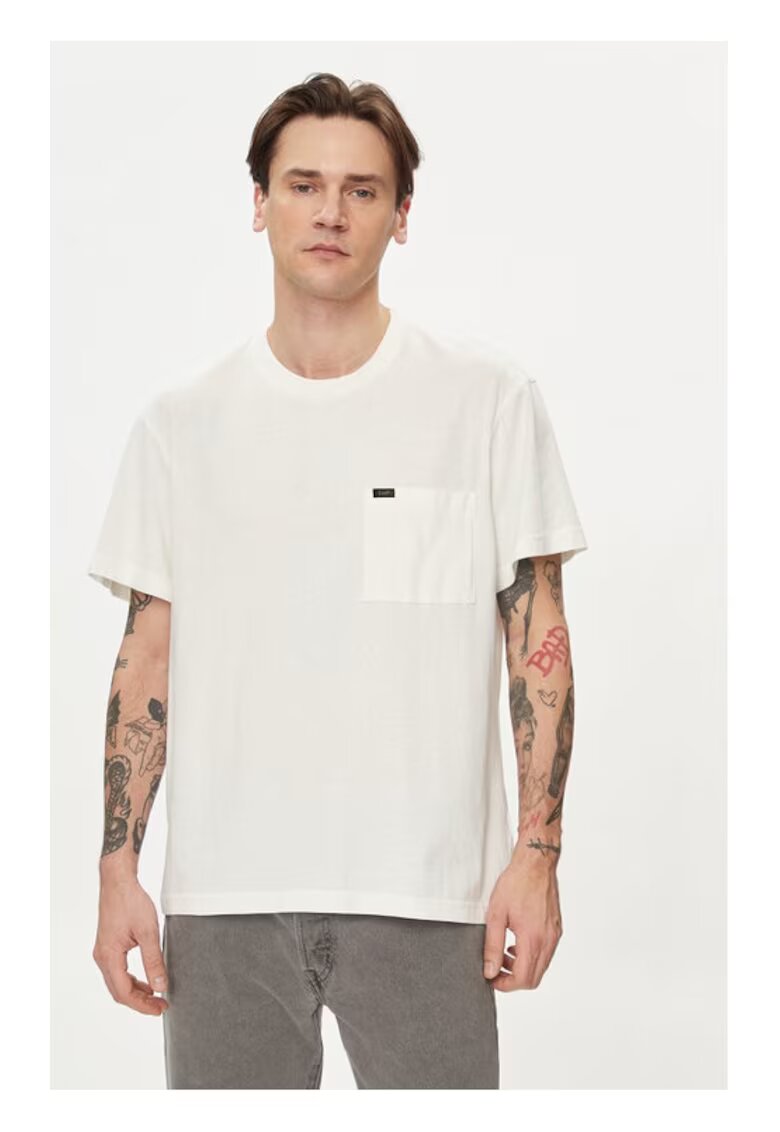Lee Tricou barbati - 595128 - Ecru - Bumbac