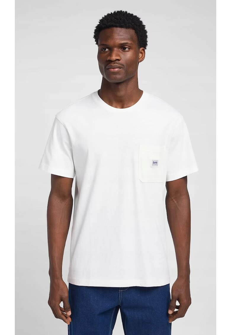 Lee Tricou supradimensionat alb pentru barbati - Alb