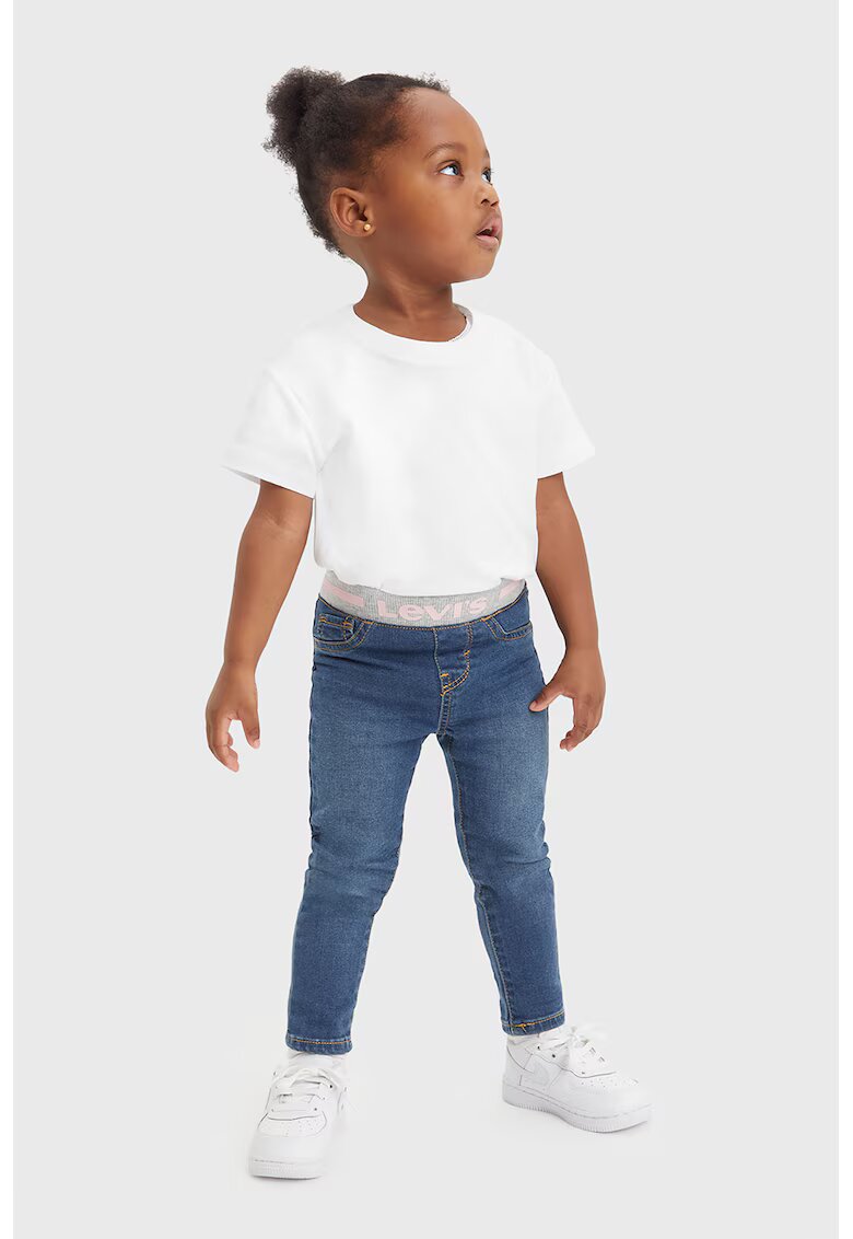 Levi's Blugi cu talie elastica - Albastru inchis