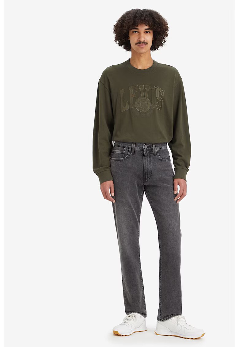Levi's Blugi elastici cu croiala conica 502™ - Negru stins