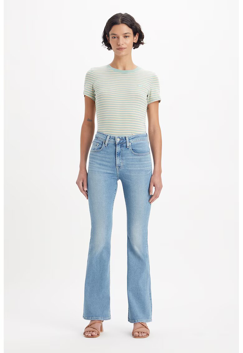 Levi's Blugi evazati cu talie inalta 726™ - Albastru deschis