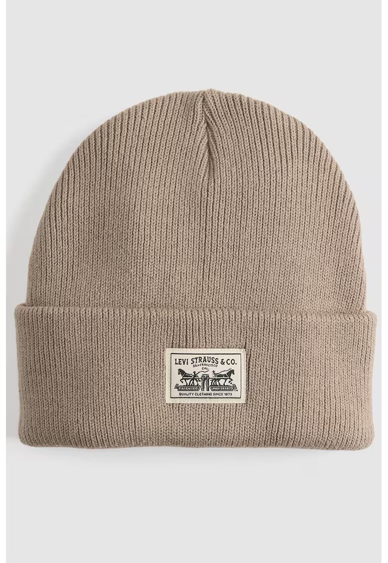 Levi's Caciula cu aplicatie logo - Maro taupe