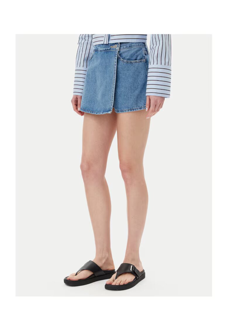 Levi's Fusta - albastru - bumbac -